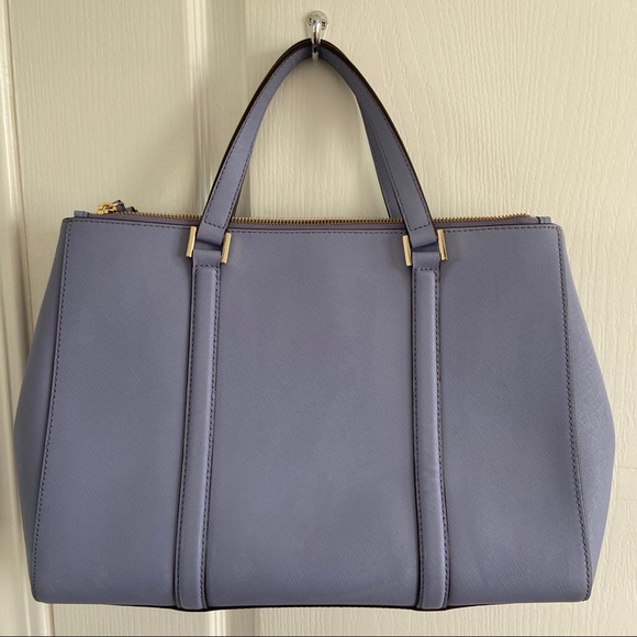 Kate Spade Newbury Lane Loden Lavender Leather Bag - Picture 3 of 7